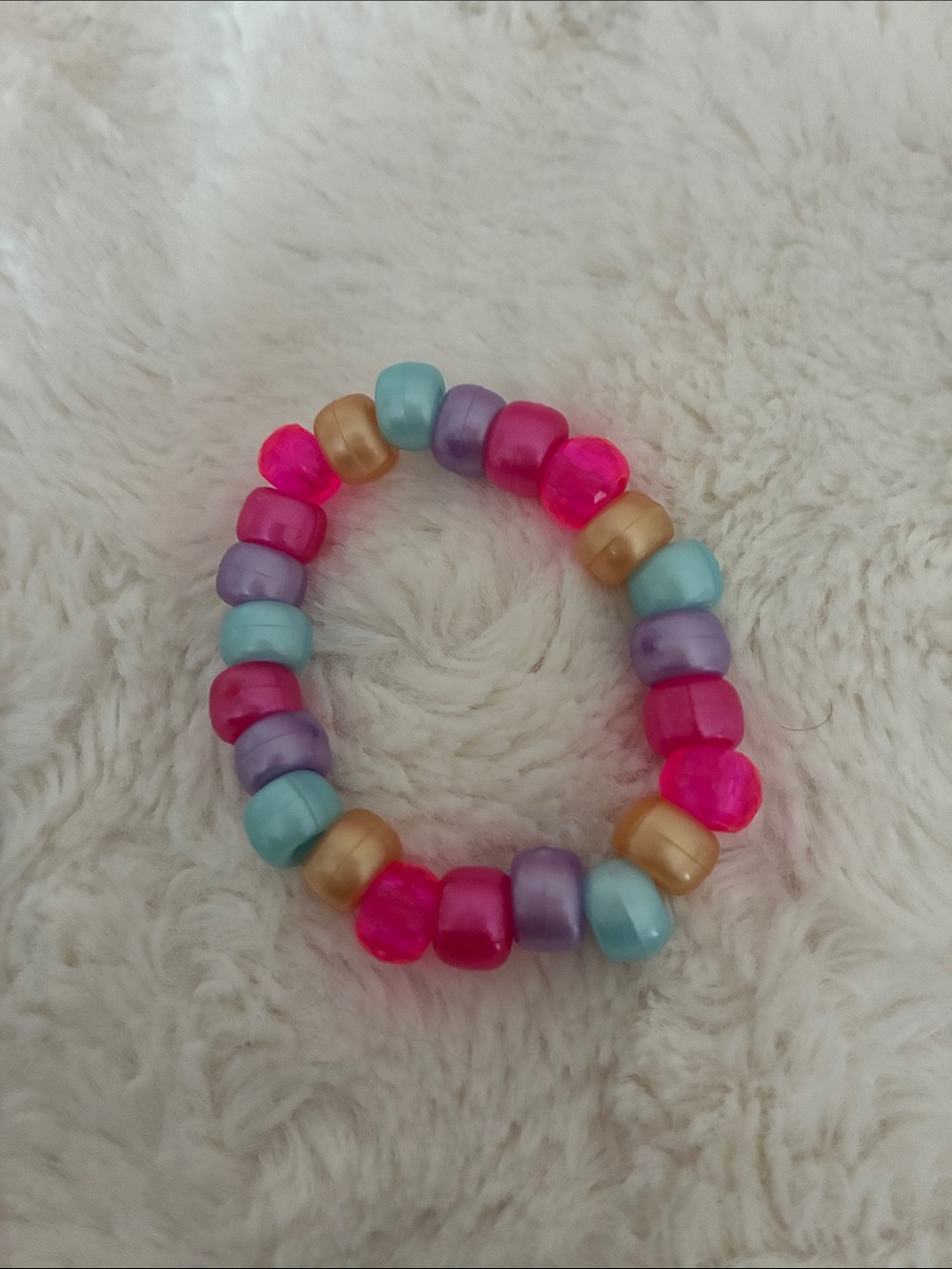 Set of 6 Handmade Beaded Bracelets - Picture 2 of 7